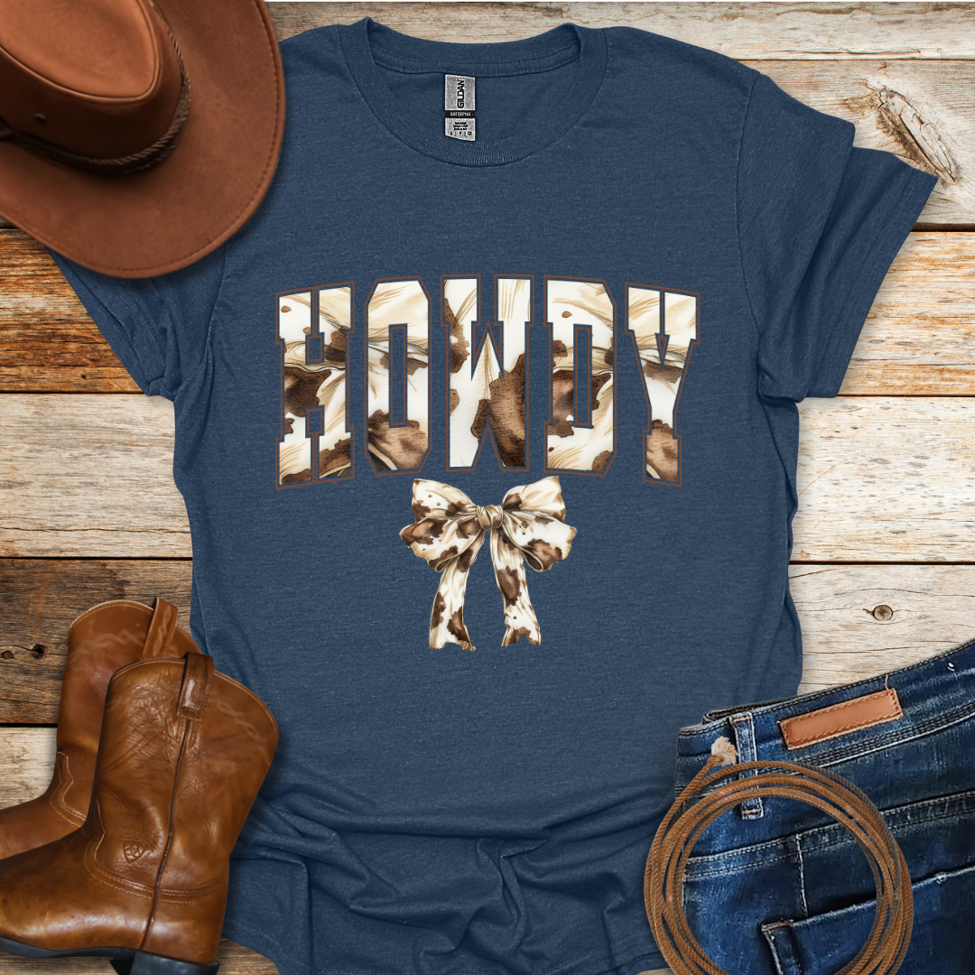Howdy T-Shirt (cow skin)