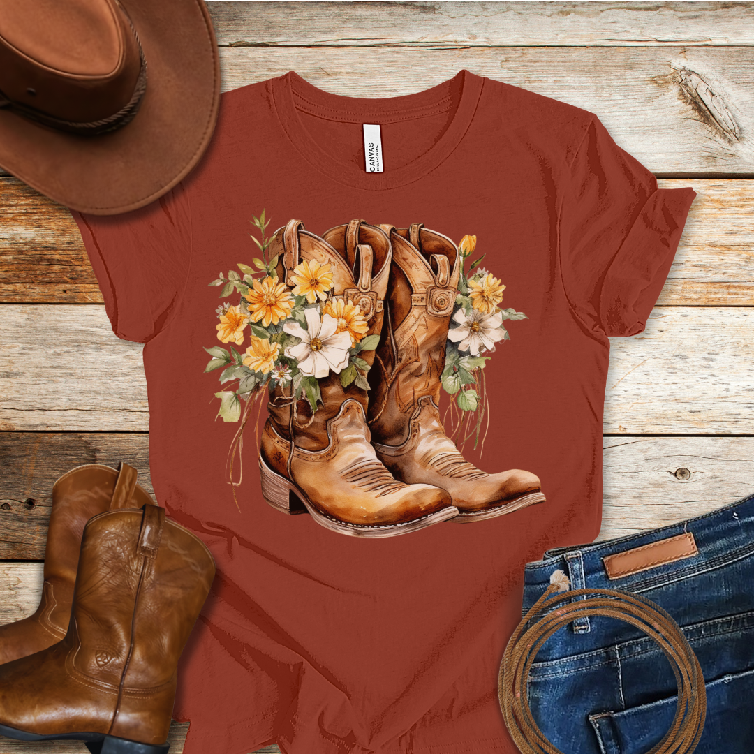 Begonia Boots T-Shirt
