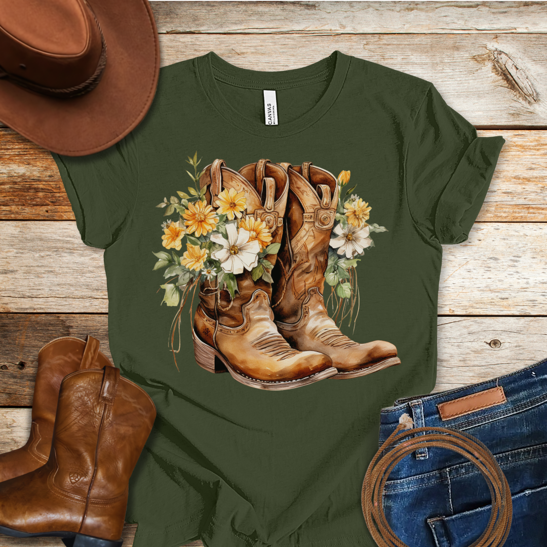 Begonia Boots T-Shirt