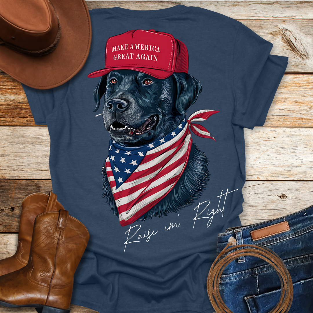 MAGA Black Lab T-Shirt