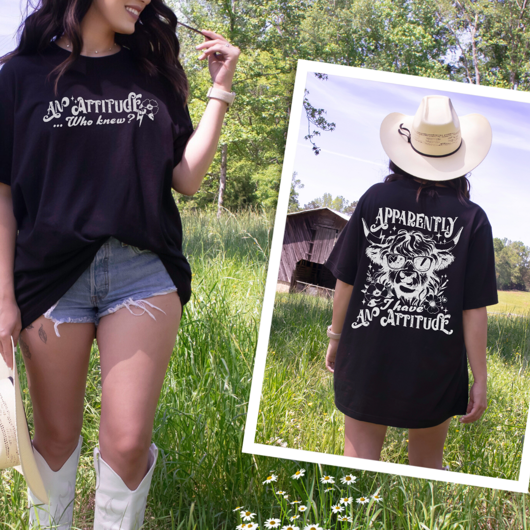 Attitude T-Shirt (Front & Back)