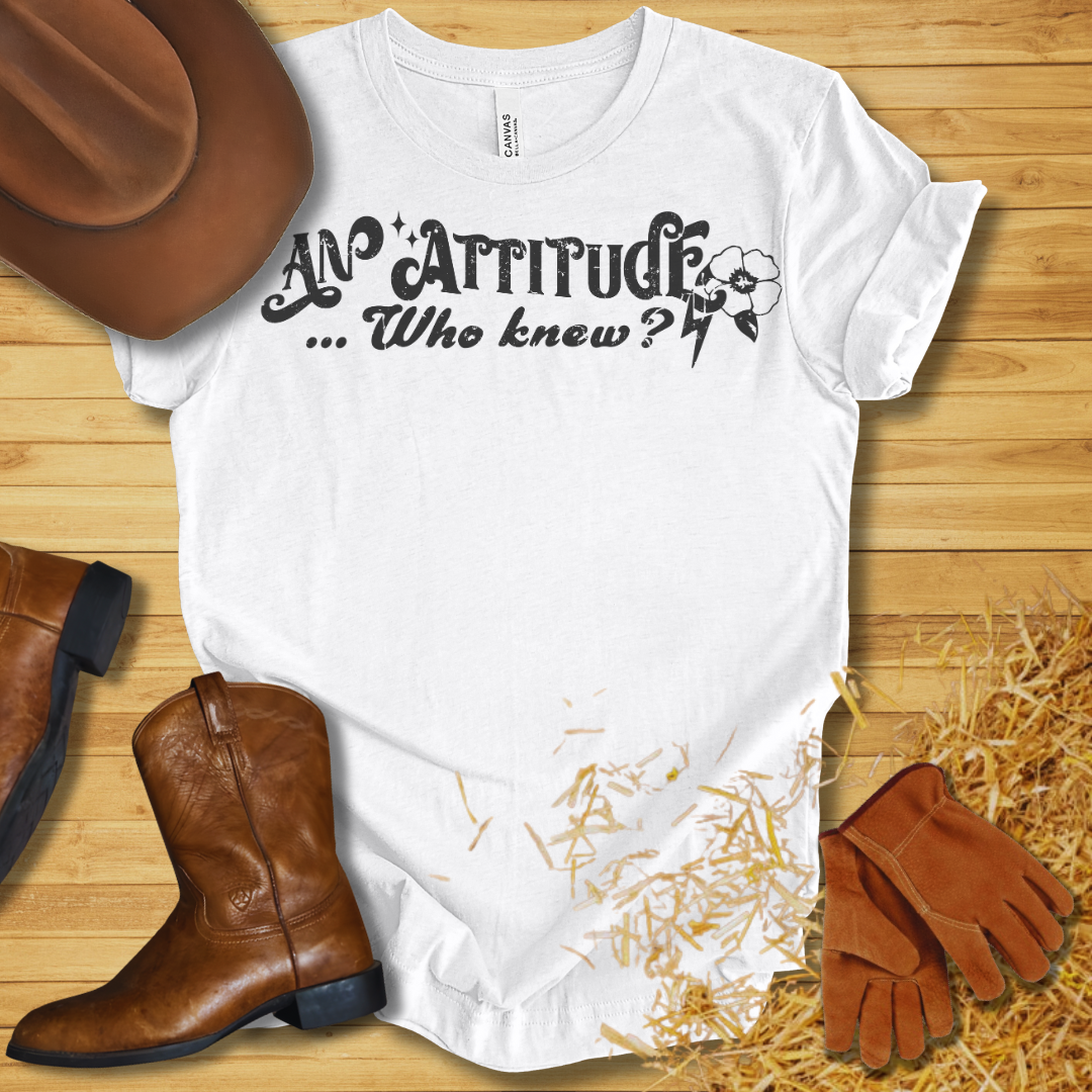 Attitude T-Shirt (Front & Back)
