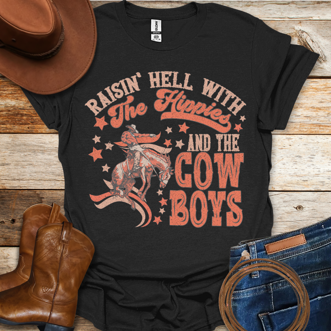Raising Hell with Hippies T-Shirt
