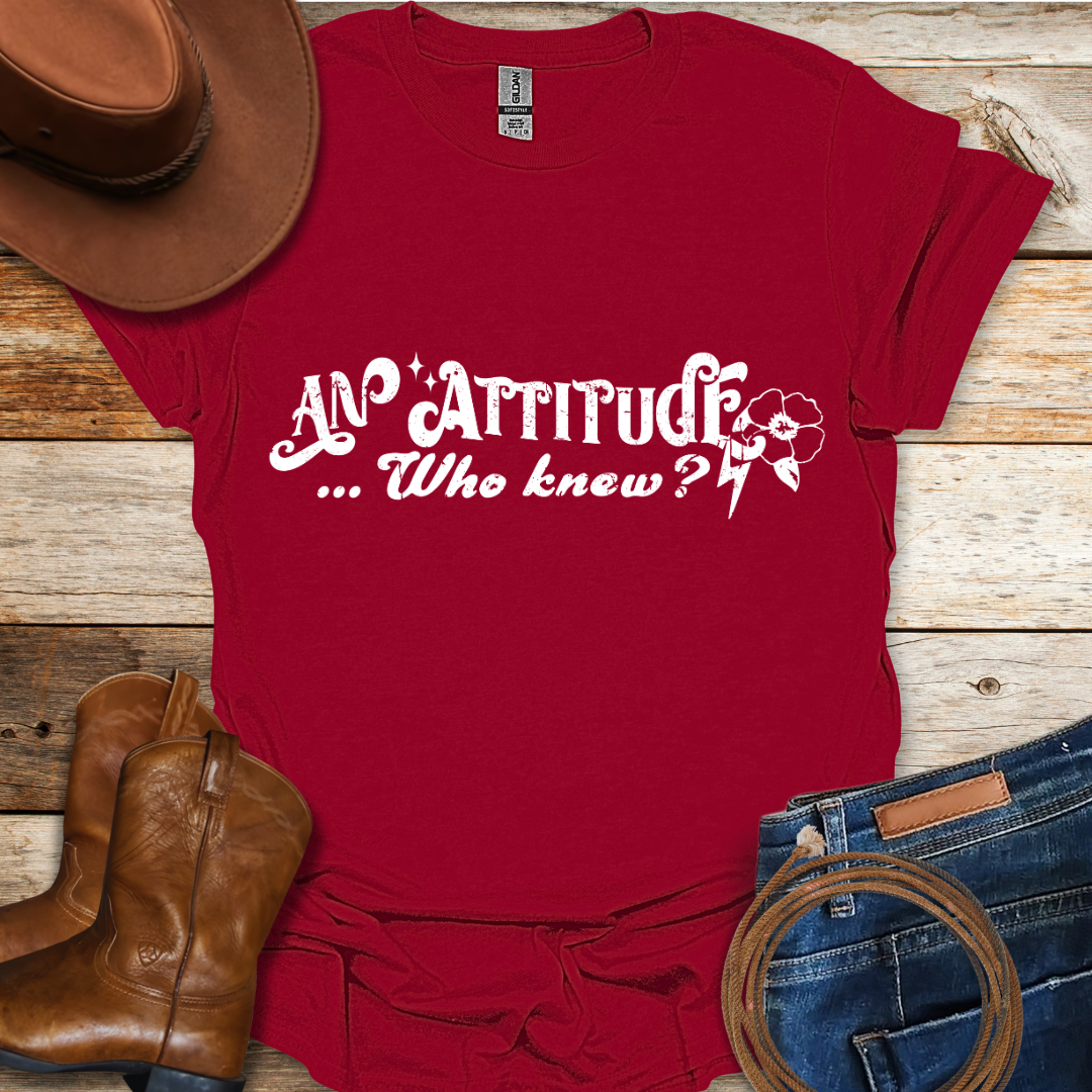 Attitude T-Shirt (Front & Back)