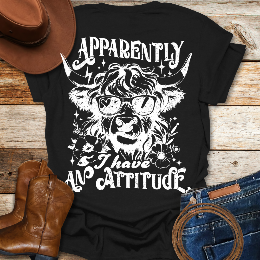 Attitude T-Shirt (Front & Back)