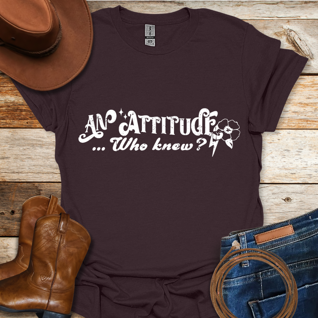 Attitude T-Shirt (Front & Back)