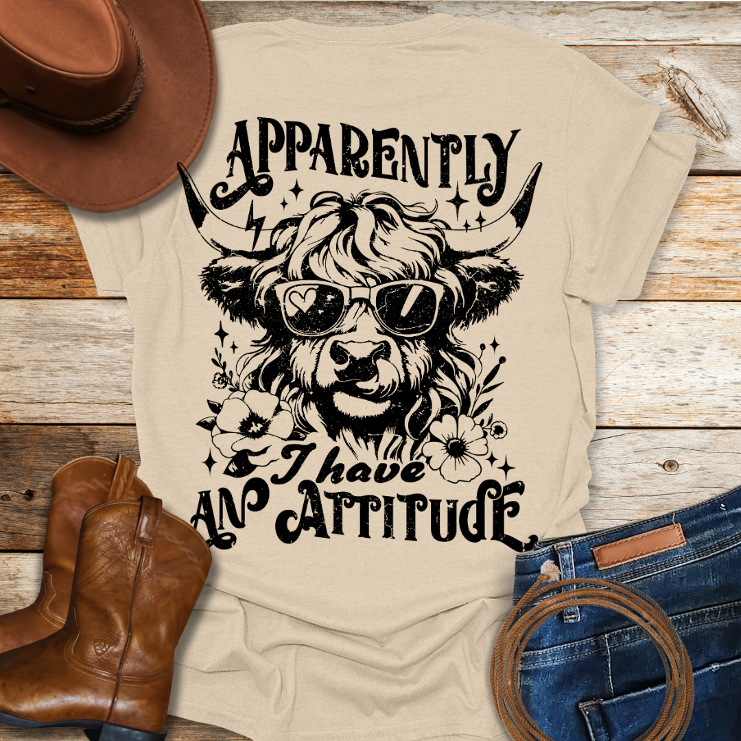Attitude T-Shirt (Front & Back)