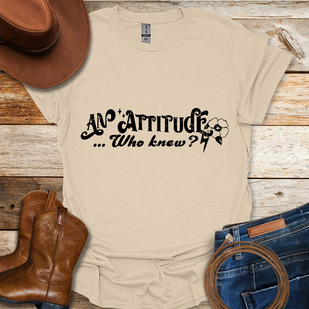 Attitude T-Shirt (Front & Back)