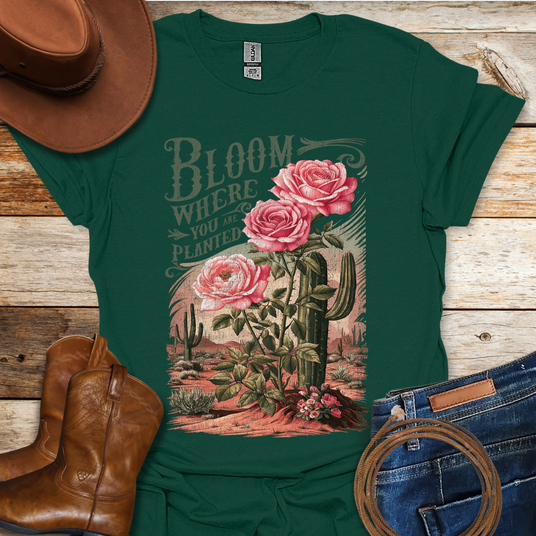 Bloom (Vintage Green) T-Shirt