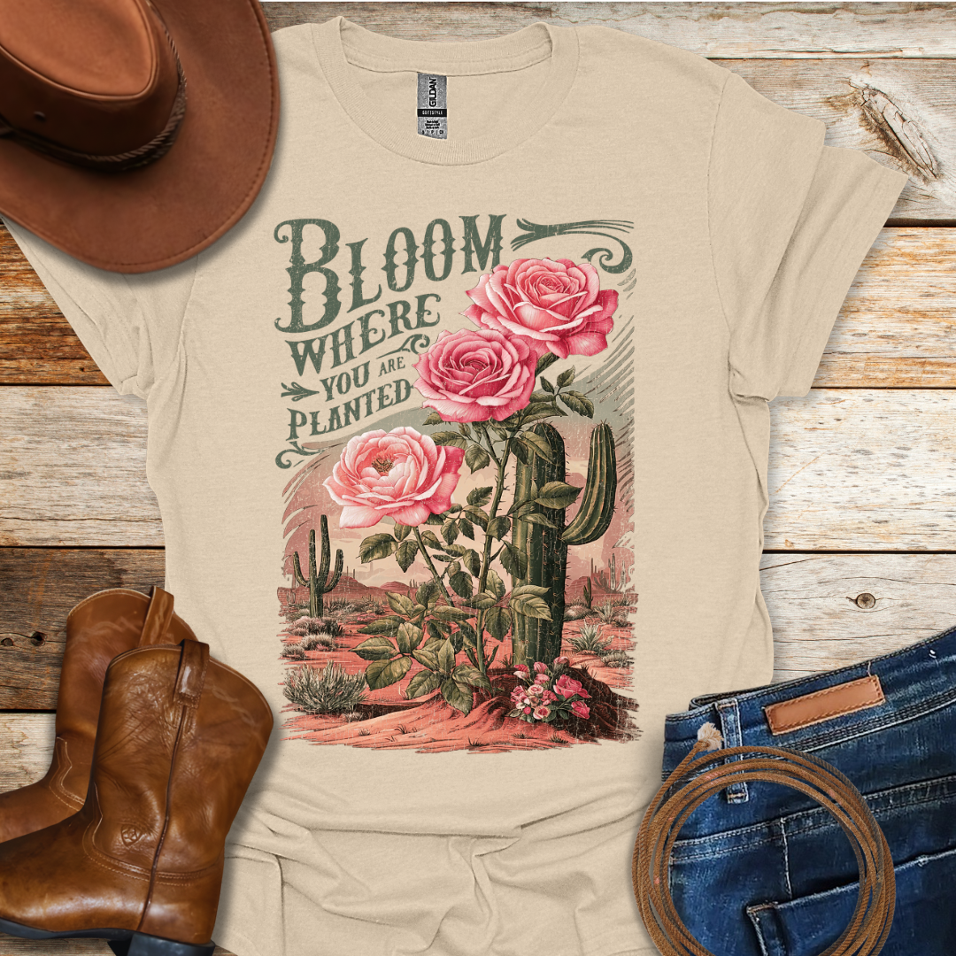 Bloom (Vintage Green) T-Shirt