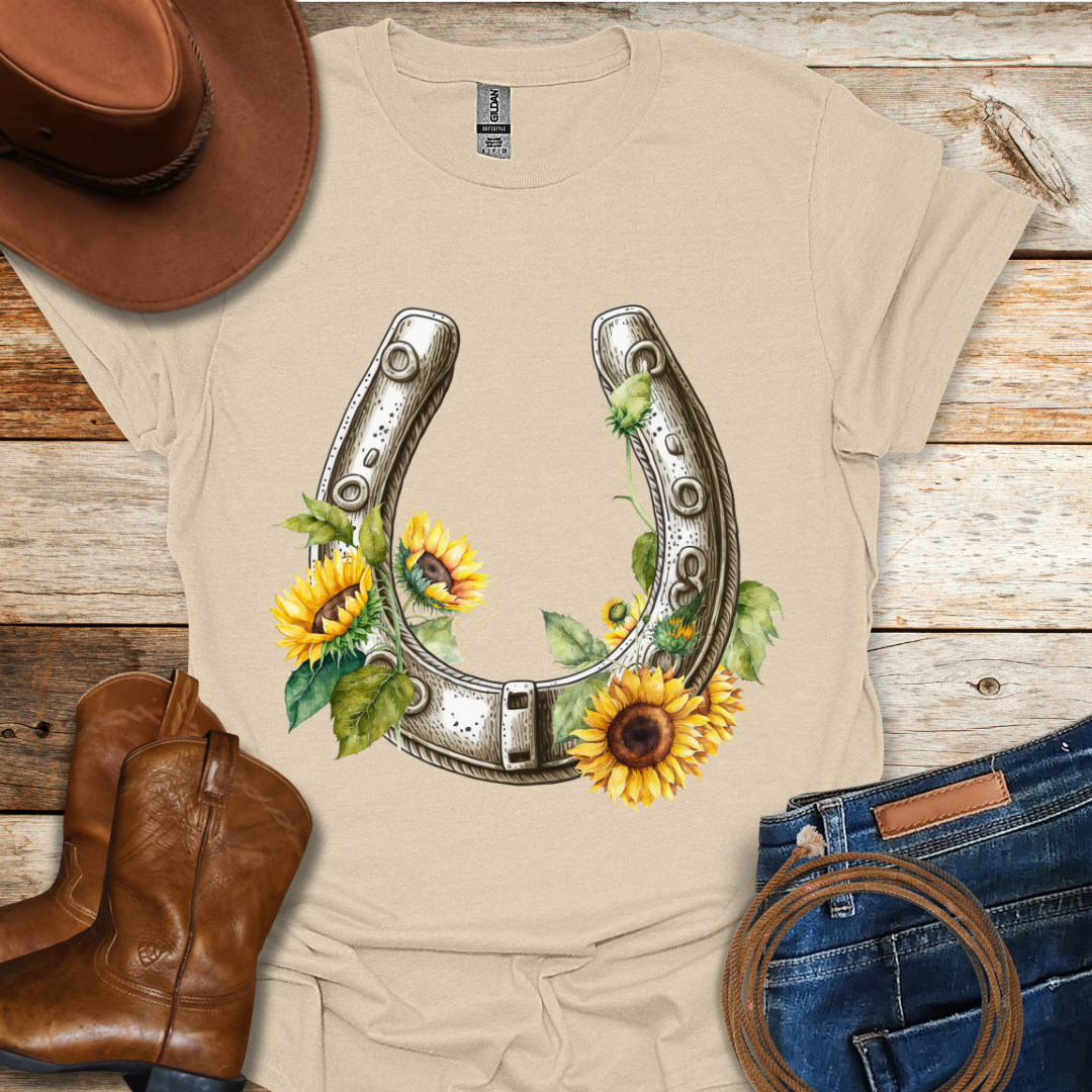 Horse Shoe Daisy T-Shirt