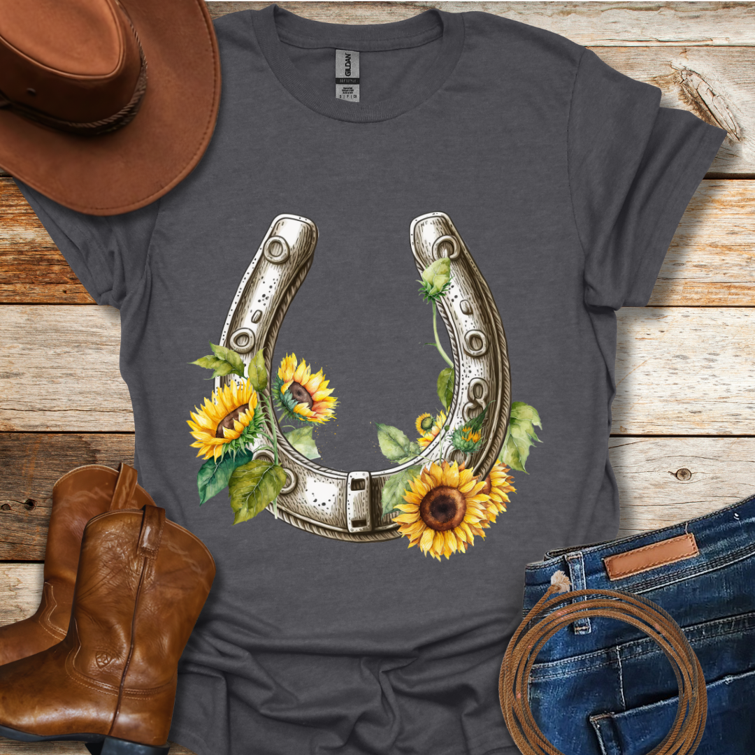 Horse Shoe Daisy T-Shirt