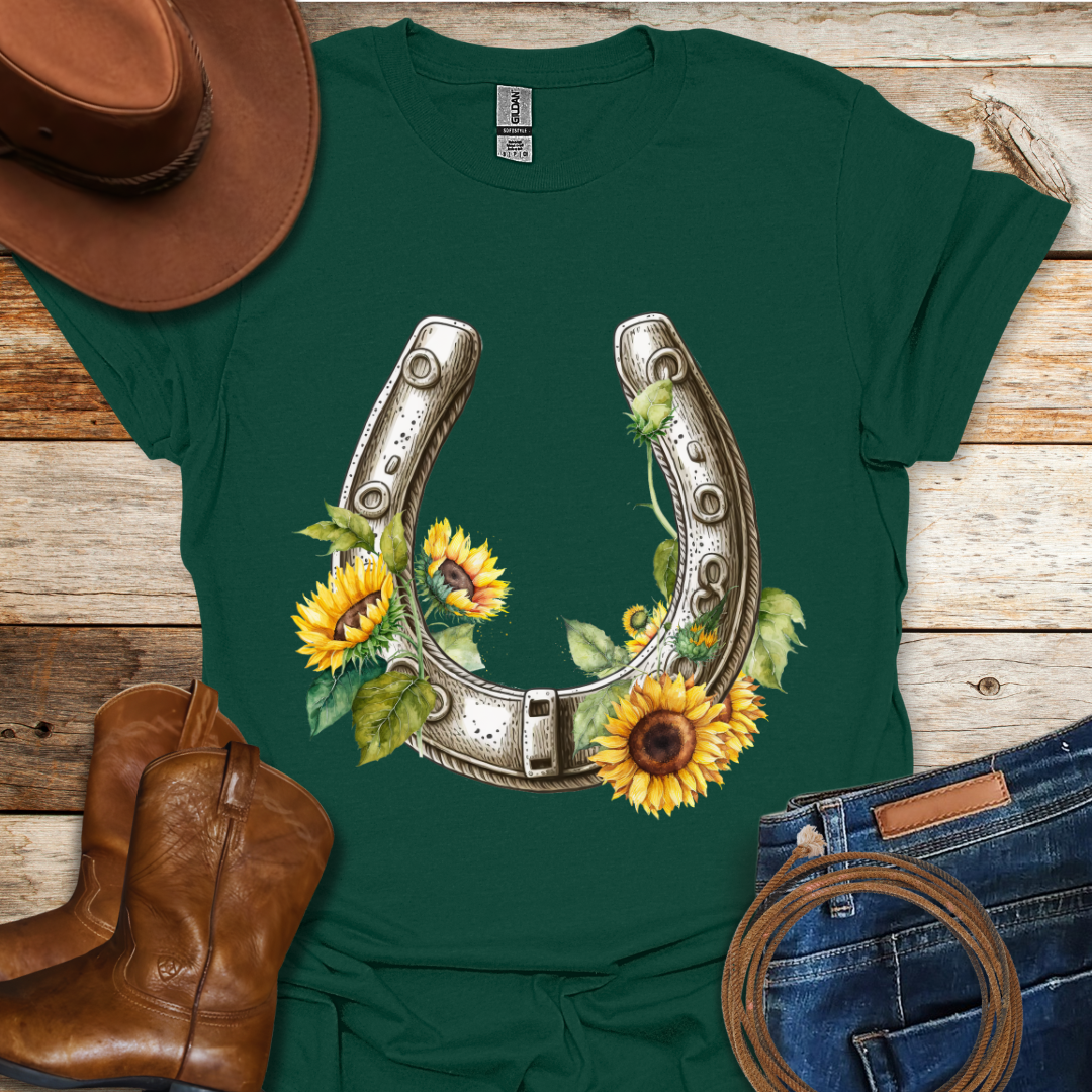 Horse Shoe Daisy T-Shirt