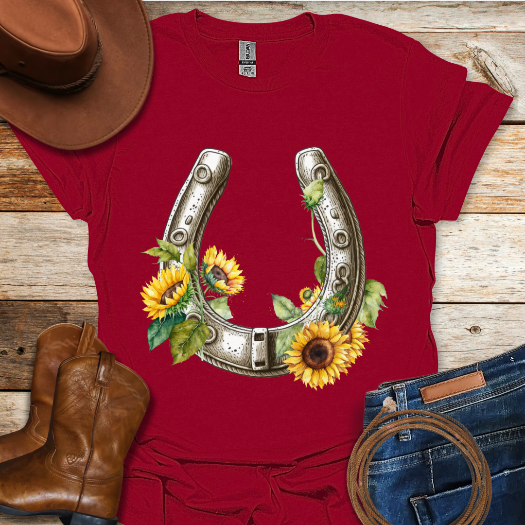 Horse Shoe Daisy T-Shirt