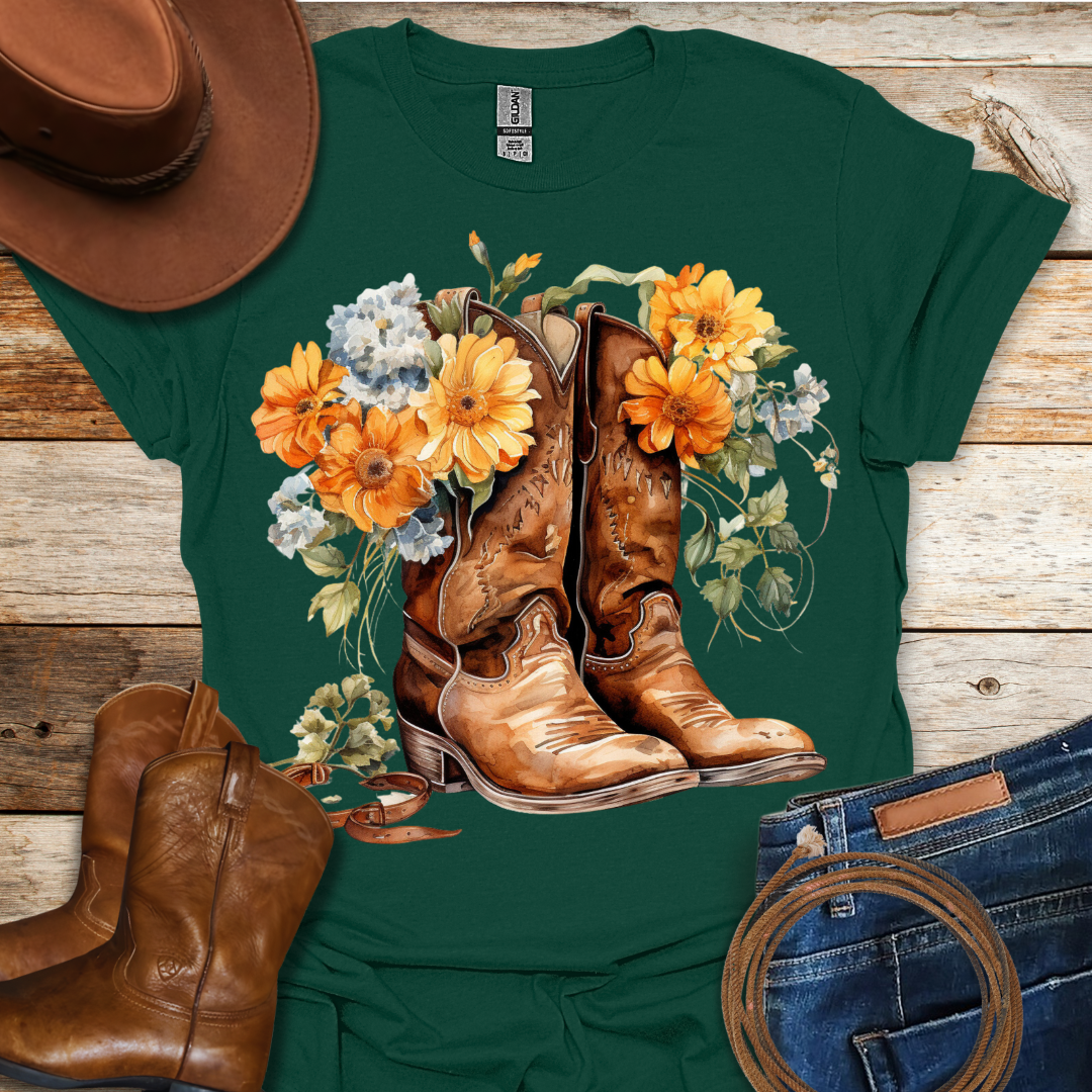 Marigold Boots T-Shirt