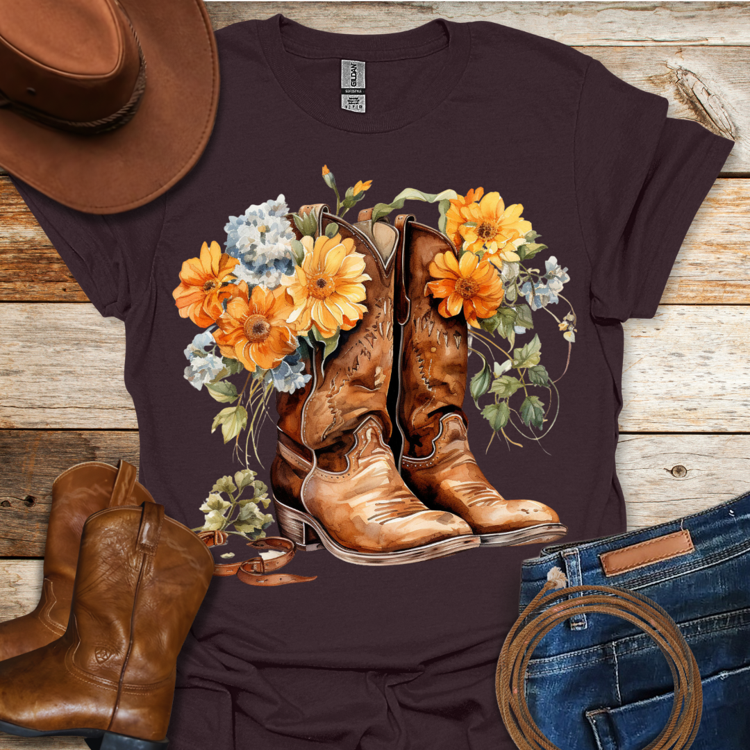 Marigold Boots T-Shirt