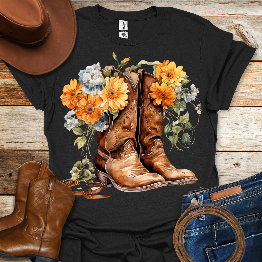 Marigold Boots T-Shirt