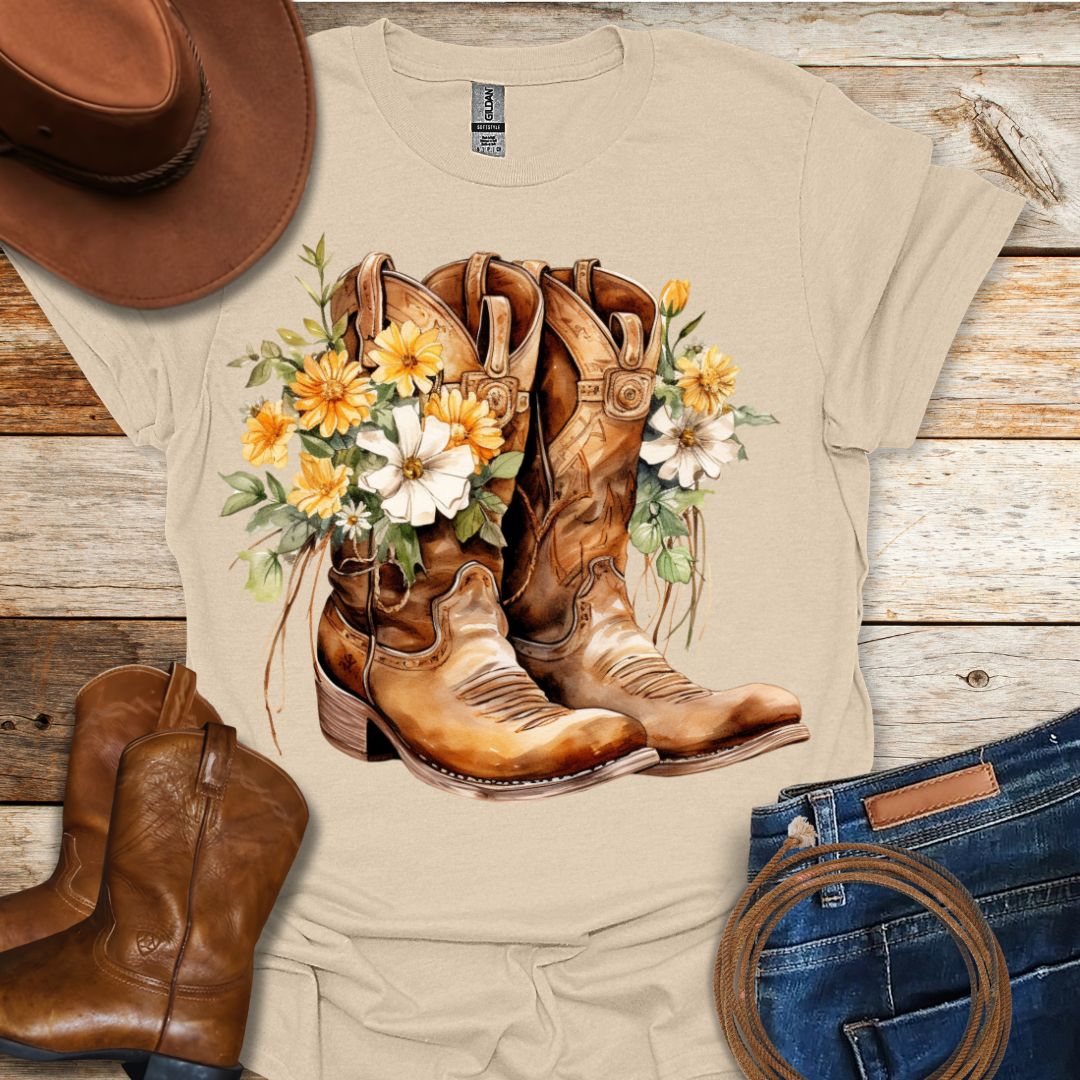 Begonia Boots T-Shirt