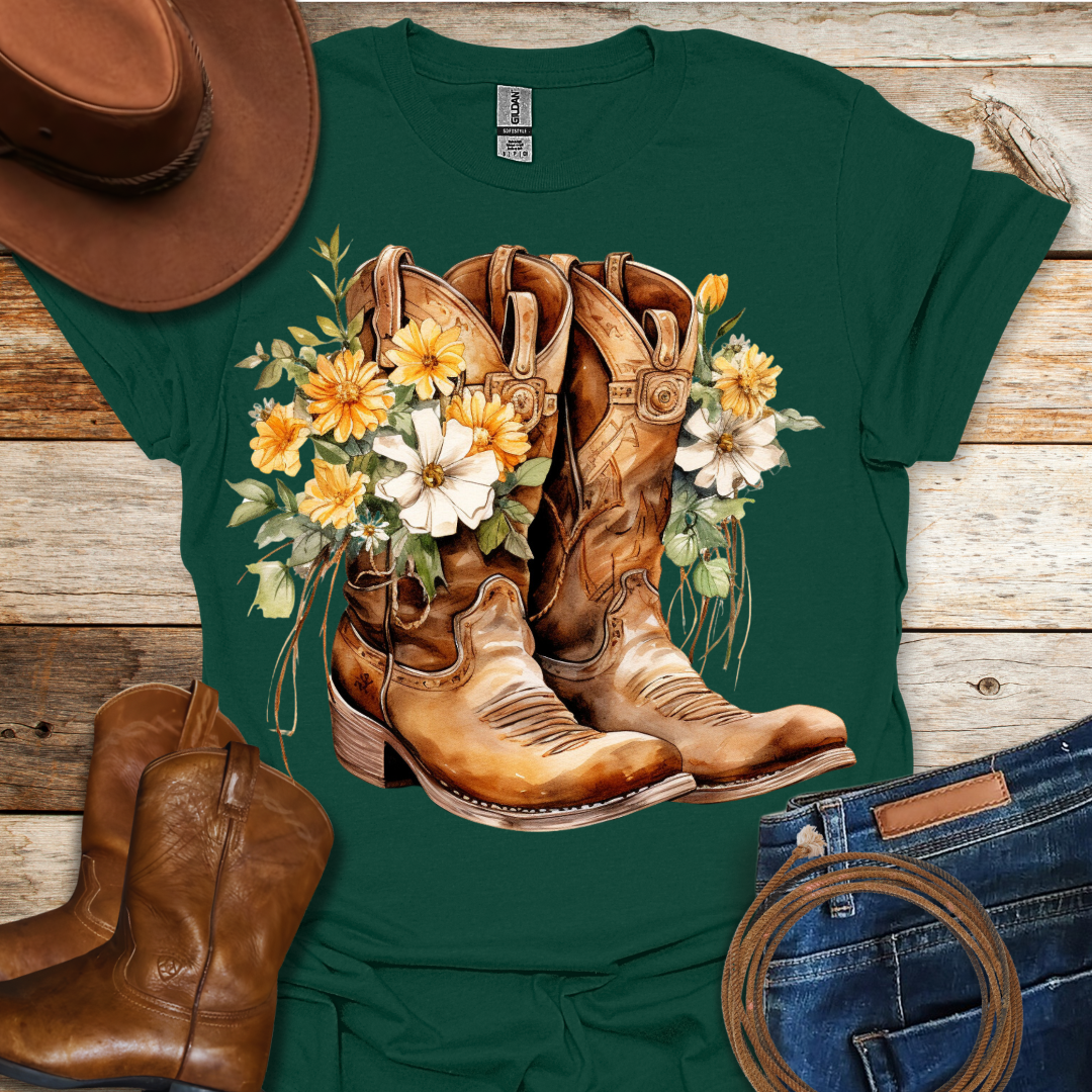 Begonia Boots T-Shirt