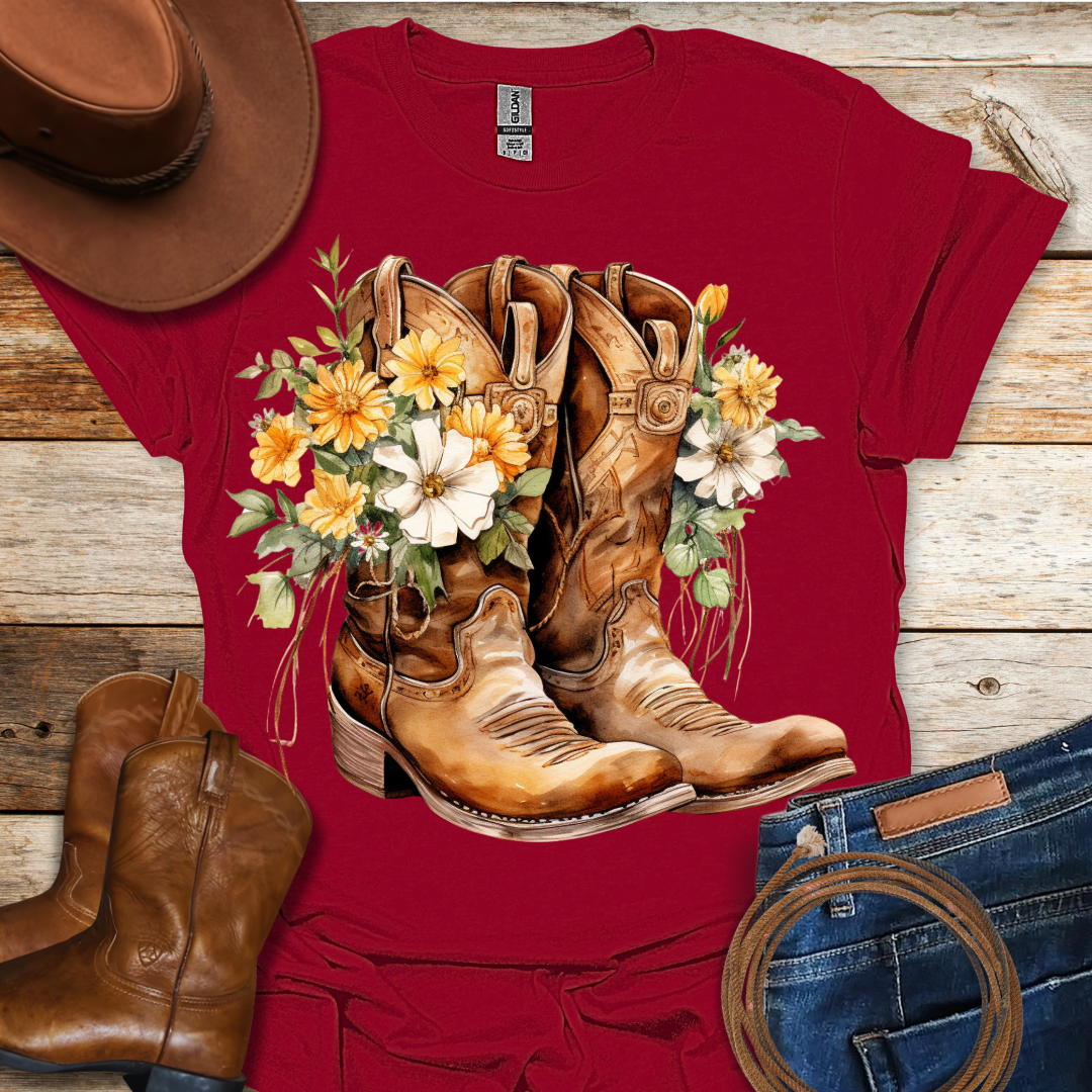 Begonia Boots T-Shirt