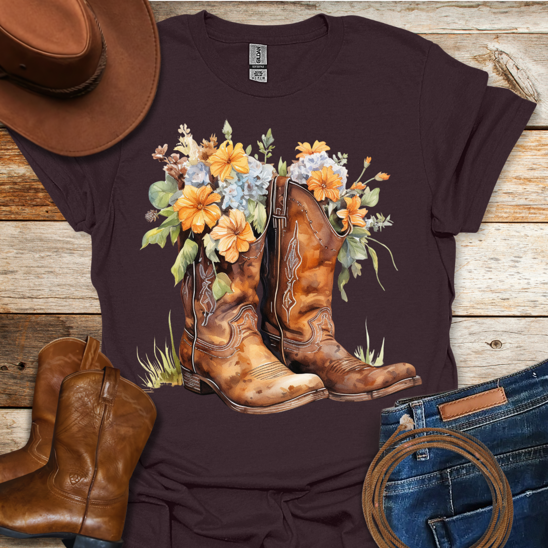 Purslane Boots T-Shirt