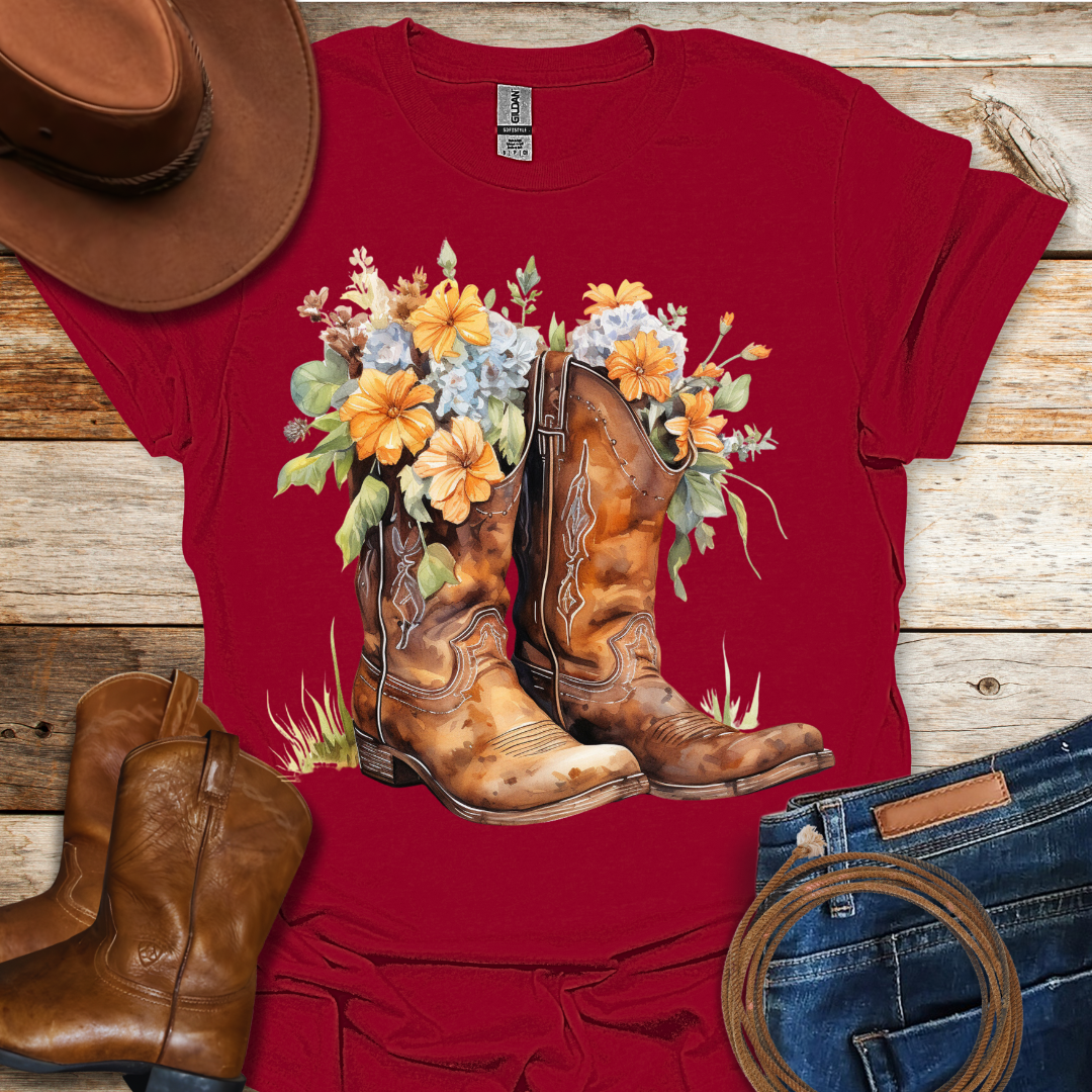 Purslane Boots T-Shirt