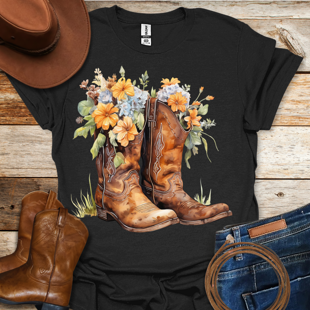 Purslane Boots T-Shirt