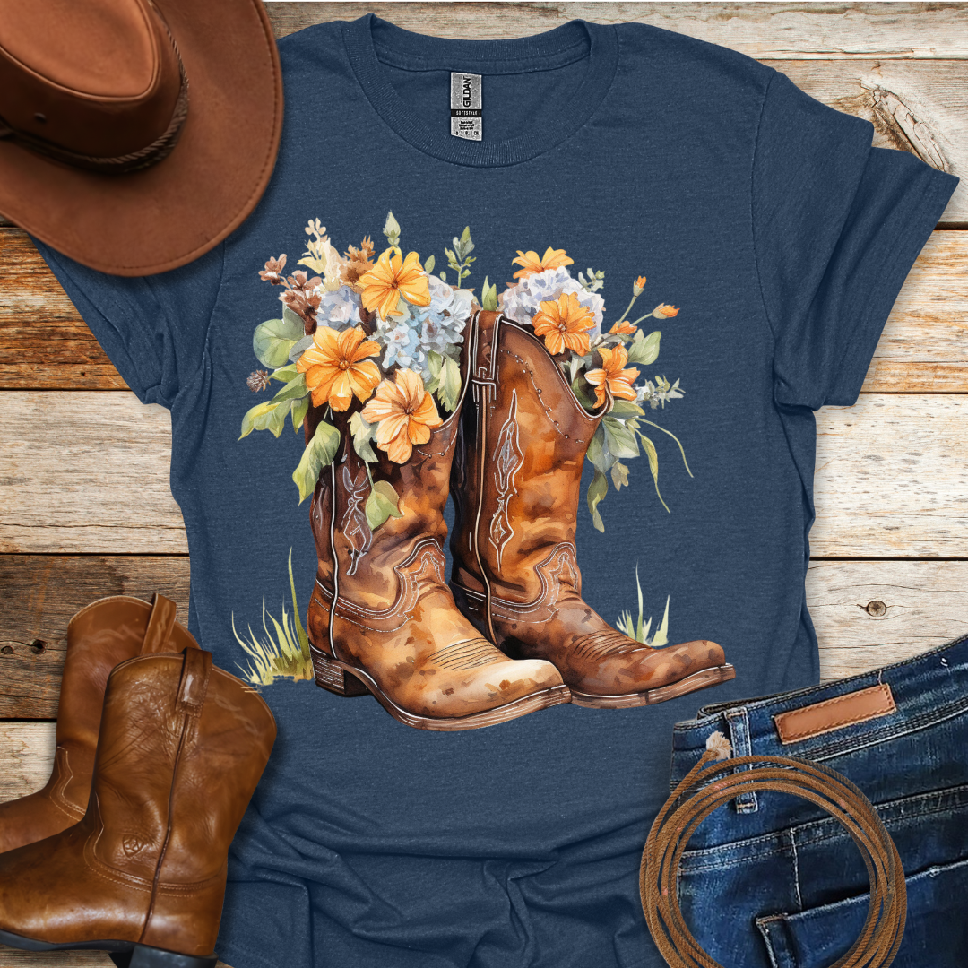 Purslane Boots T-Shirt