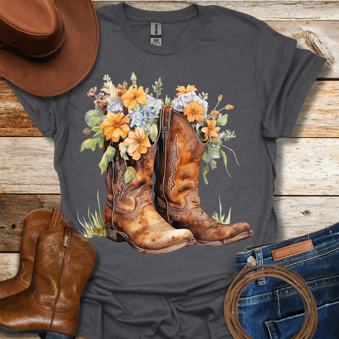 Purslane Boots T-Shirt