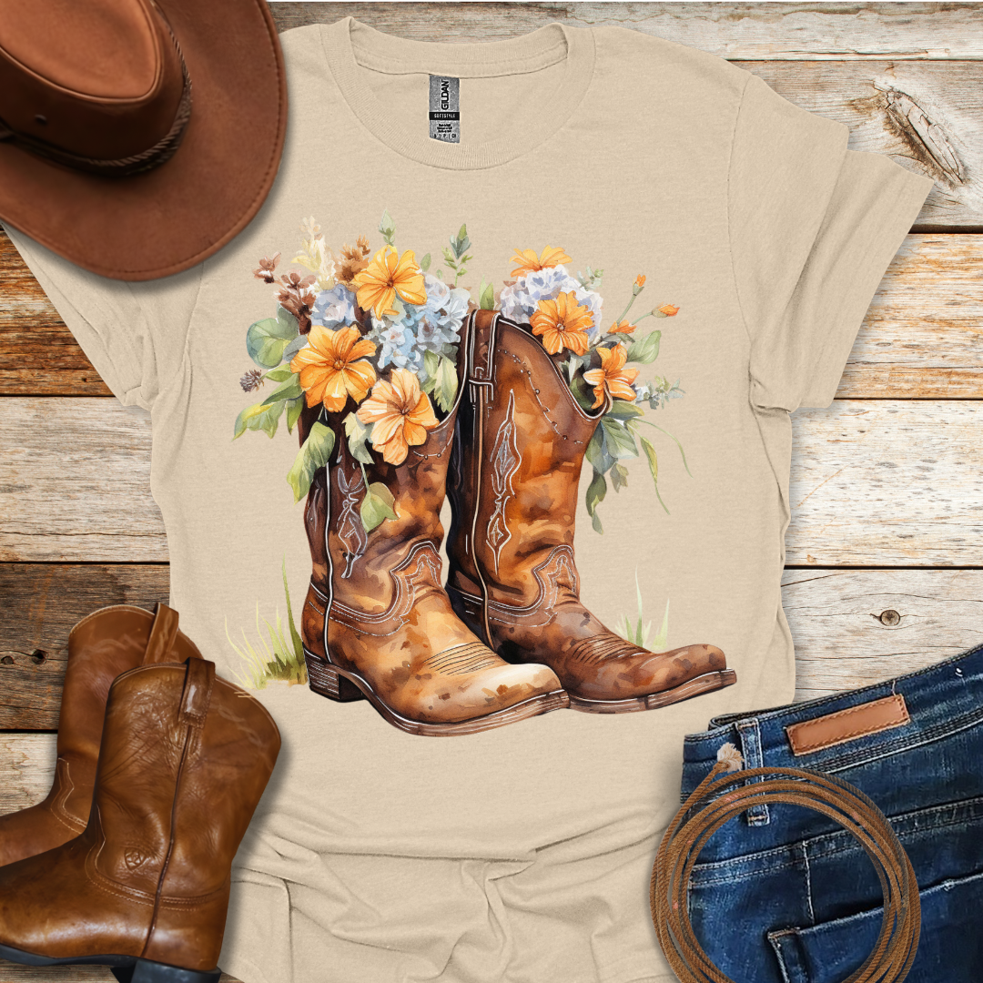 Purslane Boots T-Shirt