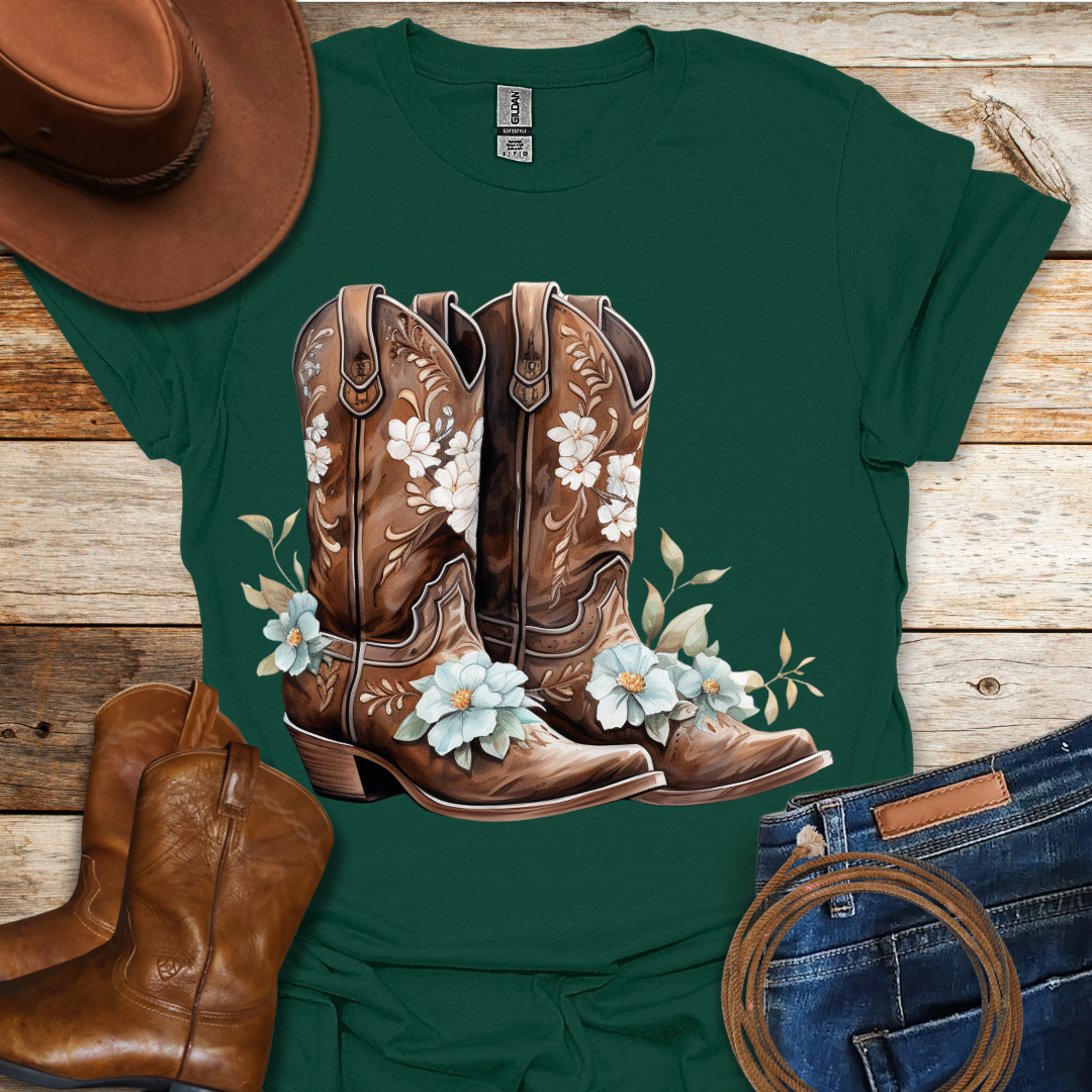 Anemone Boots T-Shirt