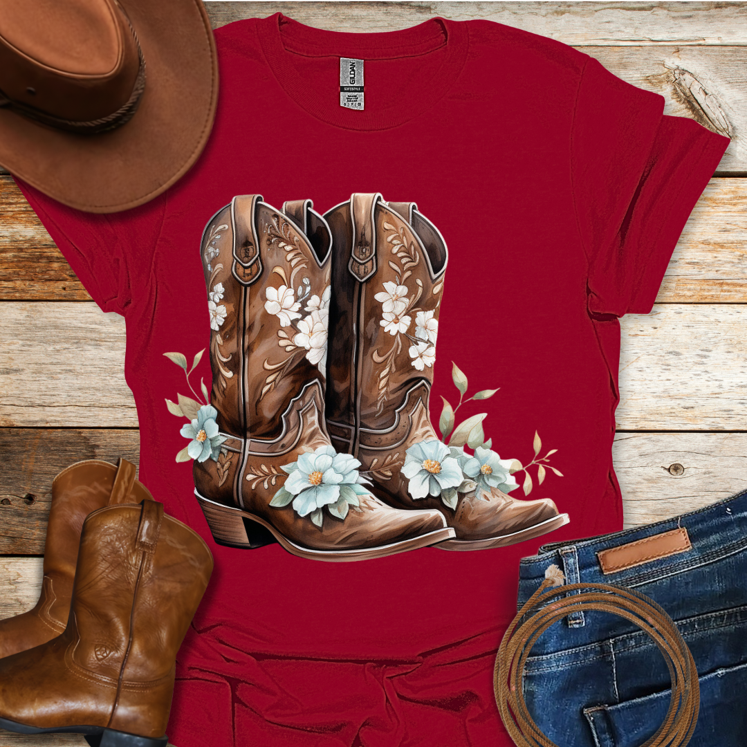 Anemone Boots T-Shirt