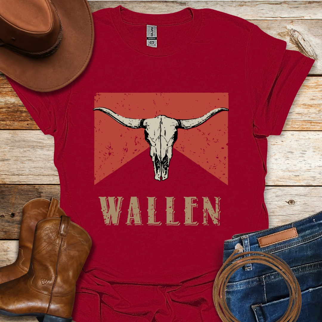 Wallen T-Shirt (Front & Back)