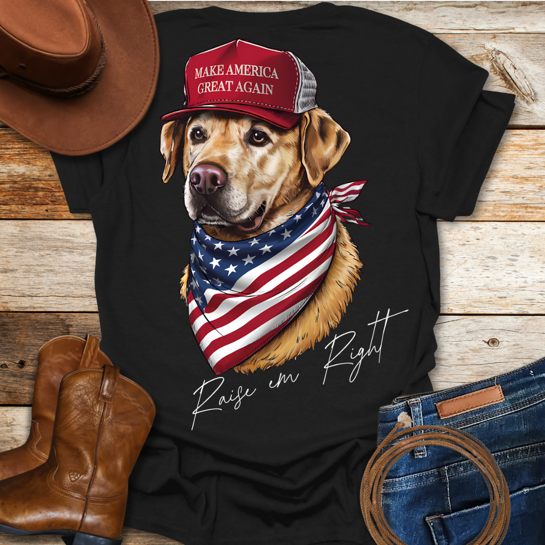 MAGA Lab T-Shirt (Back Print)