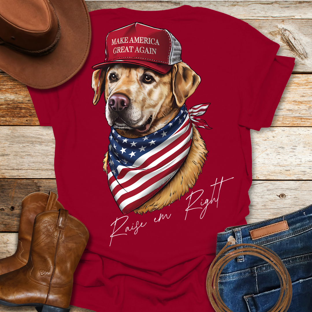 MAGA Lab T-Shirt (Back Print)
