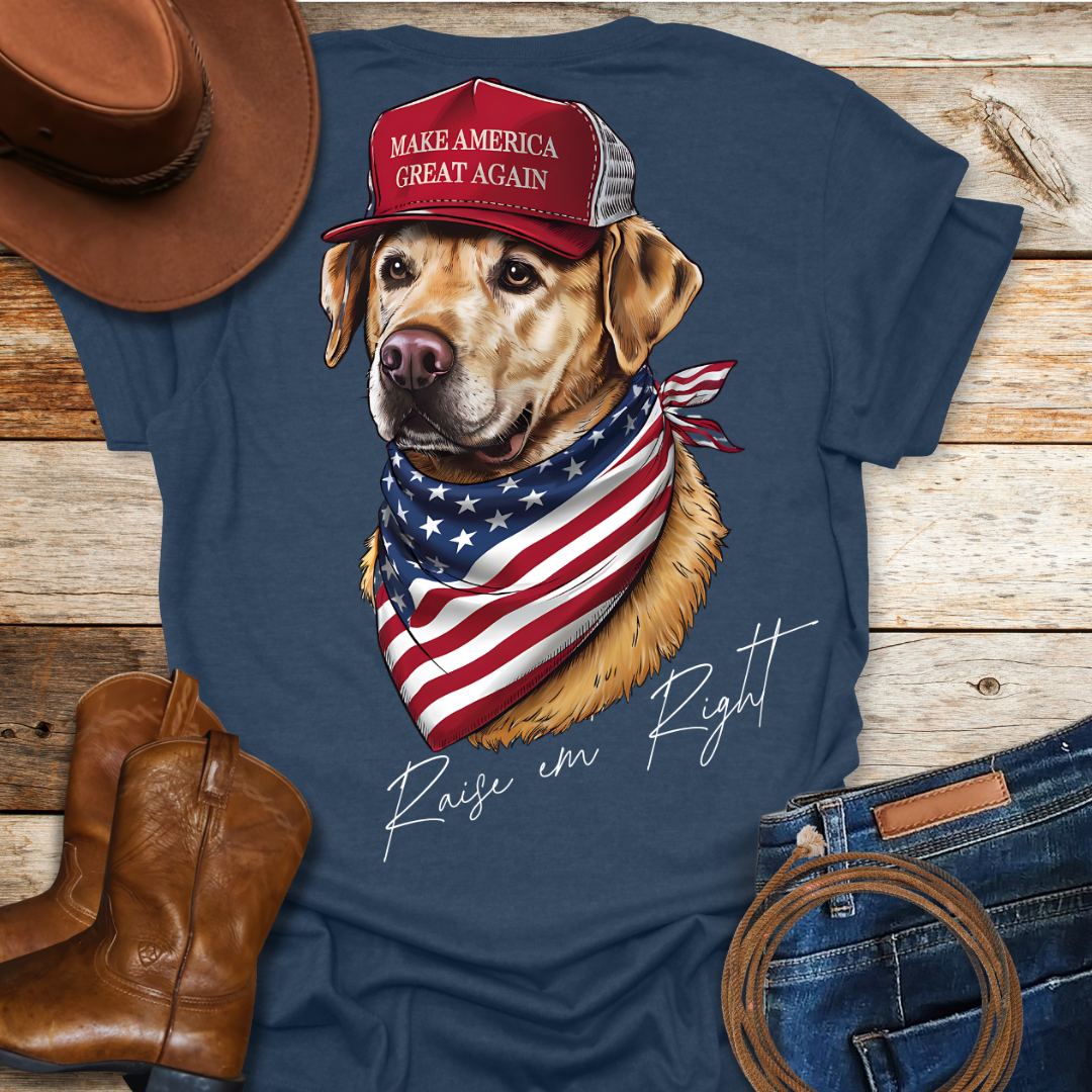 MAGA Lab T-Shirt (Back Print)