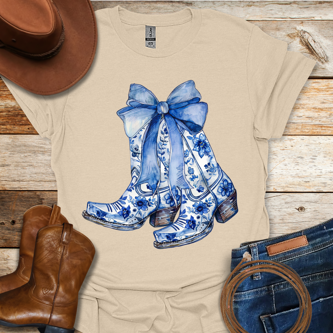 Blue Boots T-Shirt