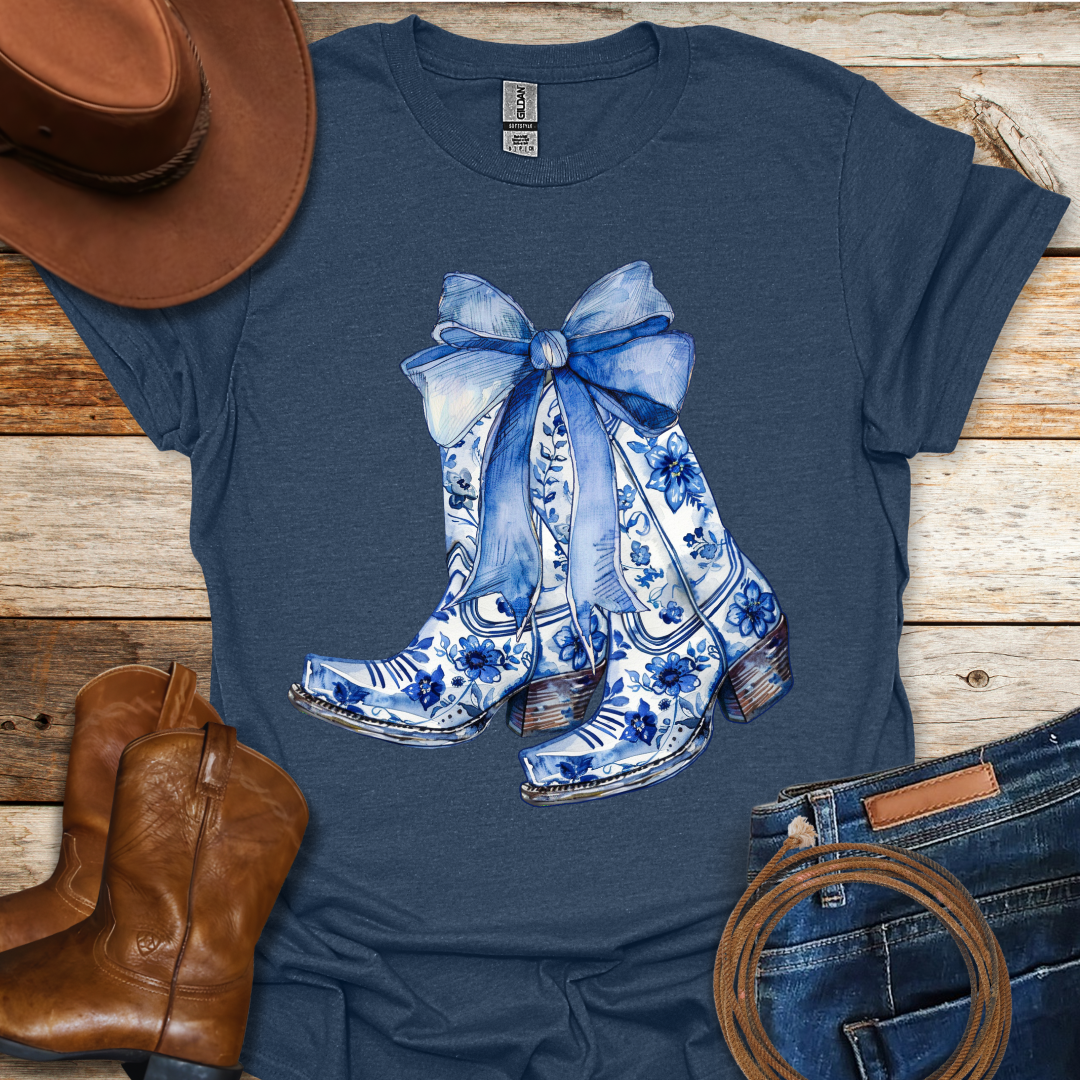 Blue Boots T-Shirt