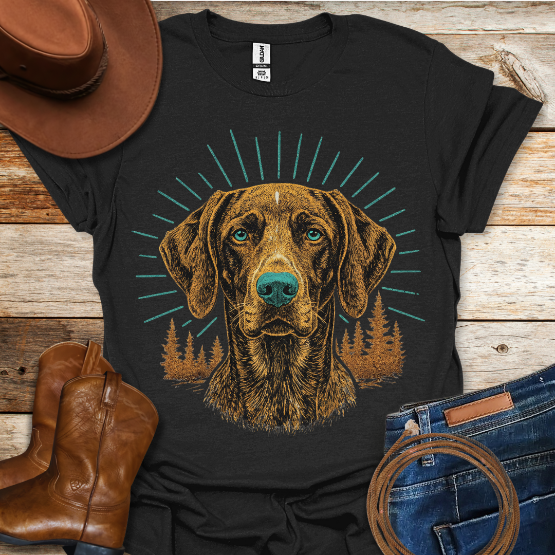Turquoise Hound T-Shirt