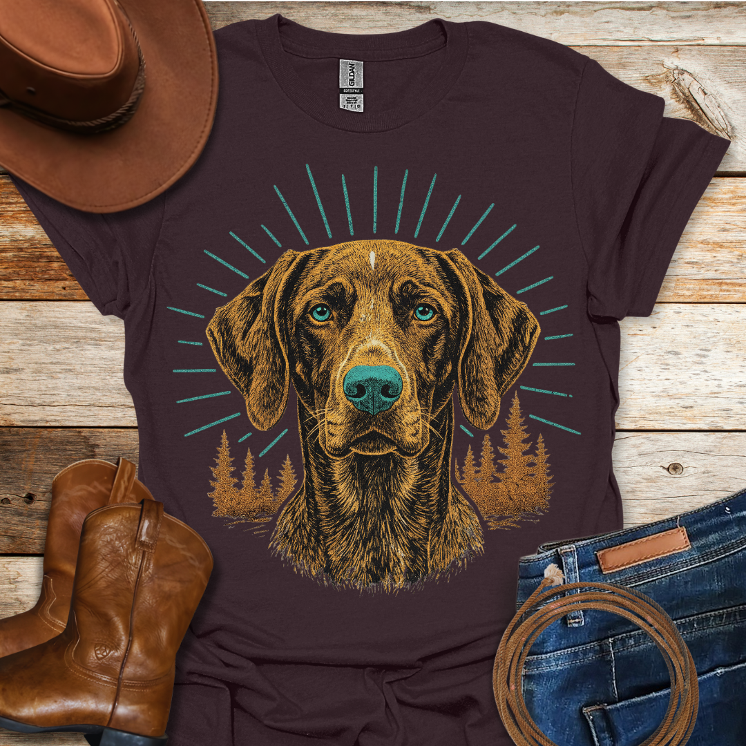 Turquoise Hound T-Shirt