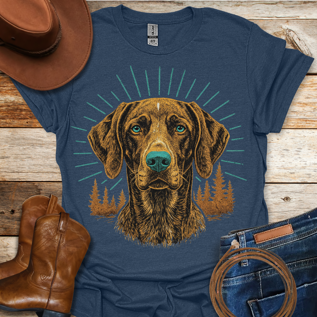 Turquoise Hound T-Shirt