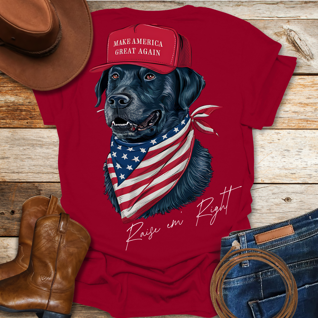 MAGA Black Lab T-Shirt