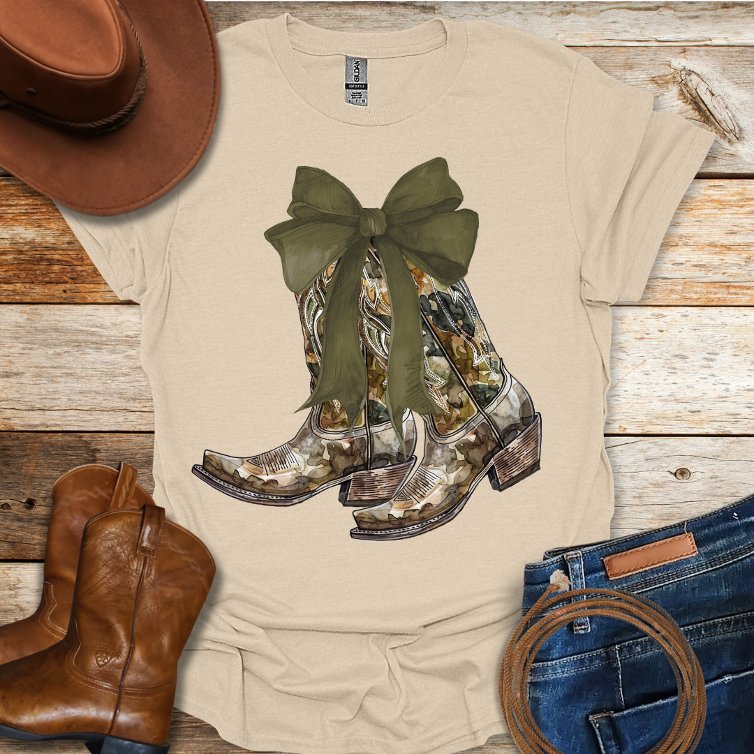 Camo Boots T-Shirt