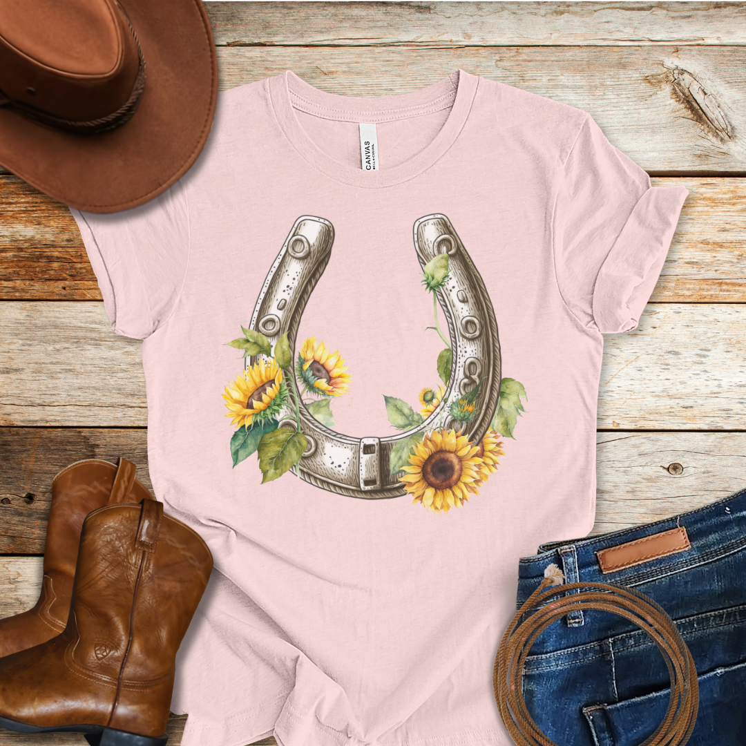 Horseshoes & Daisies T-Shirt