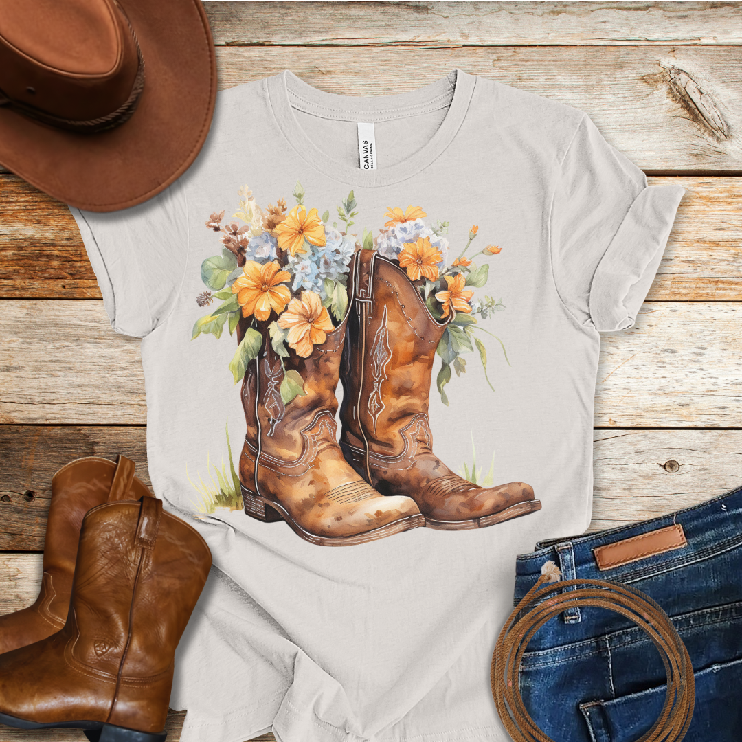 Purslane Boots T-Shirt