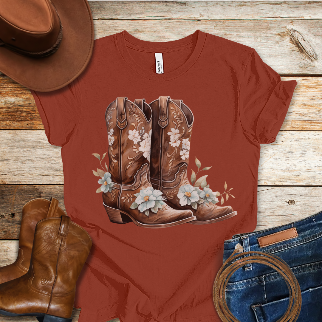 Anemone Boots T-Shirt