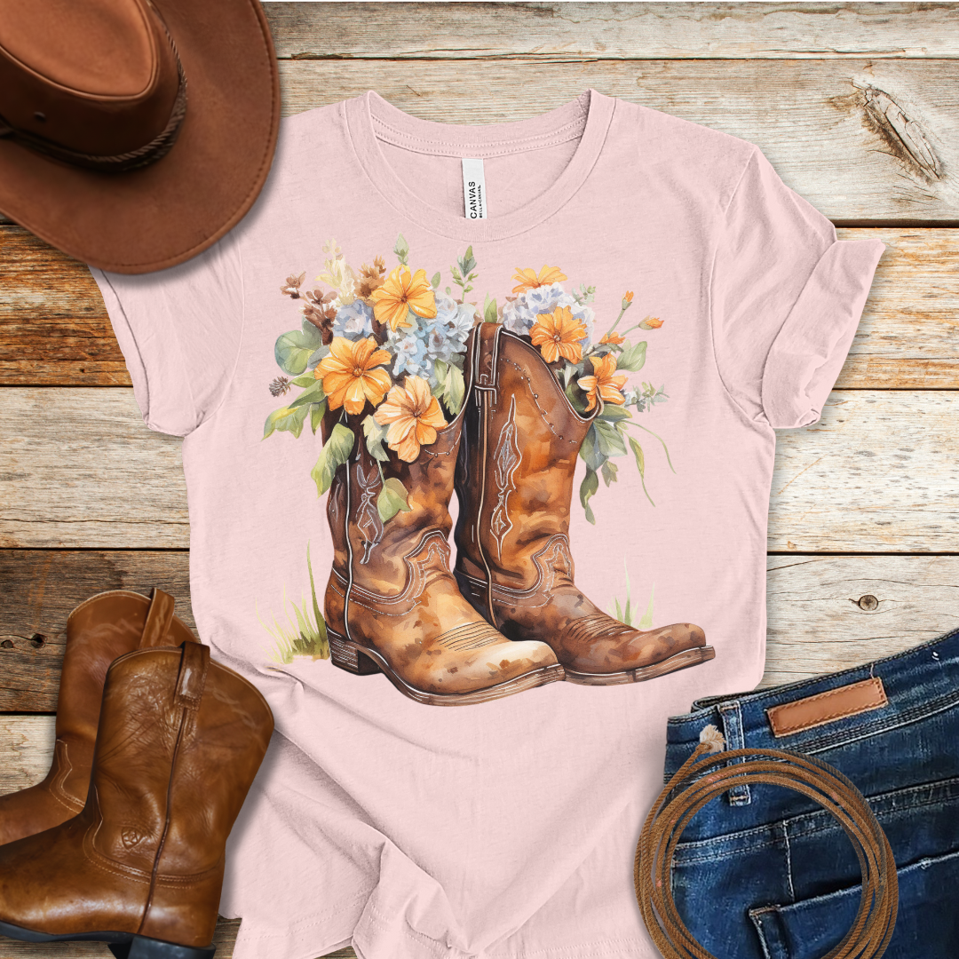 Purslane Boots T-Shirt