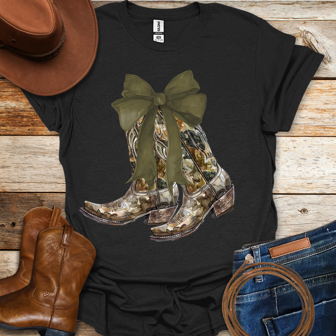 Camo Boots T-Shirt