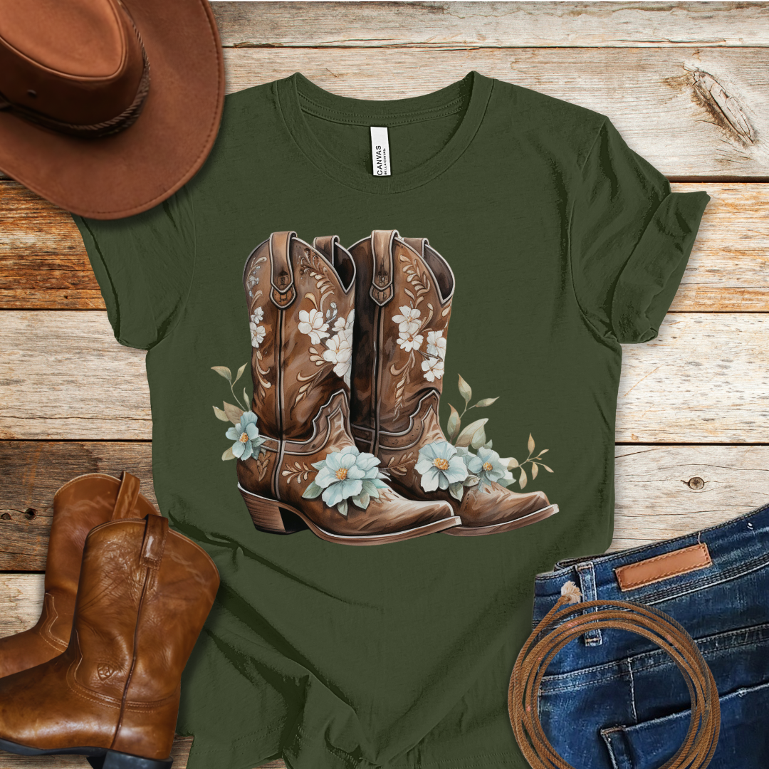 Anemone Boots T-Shirt