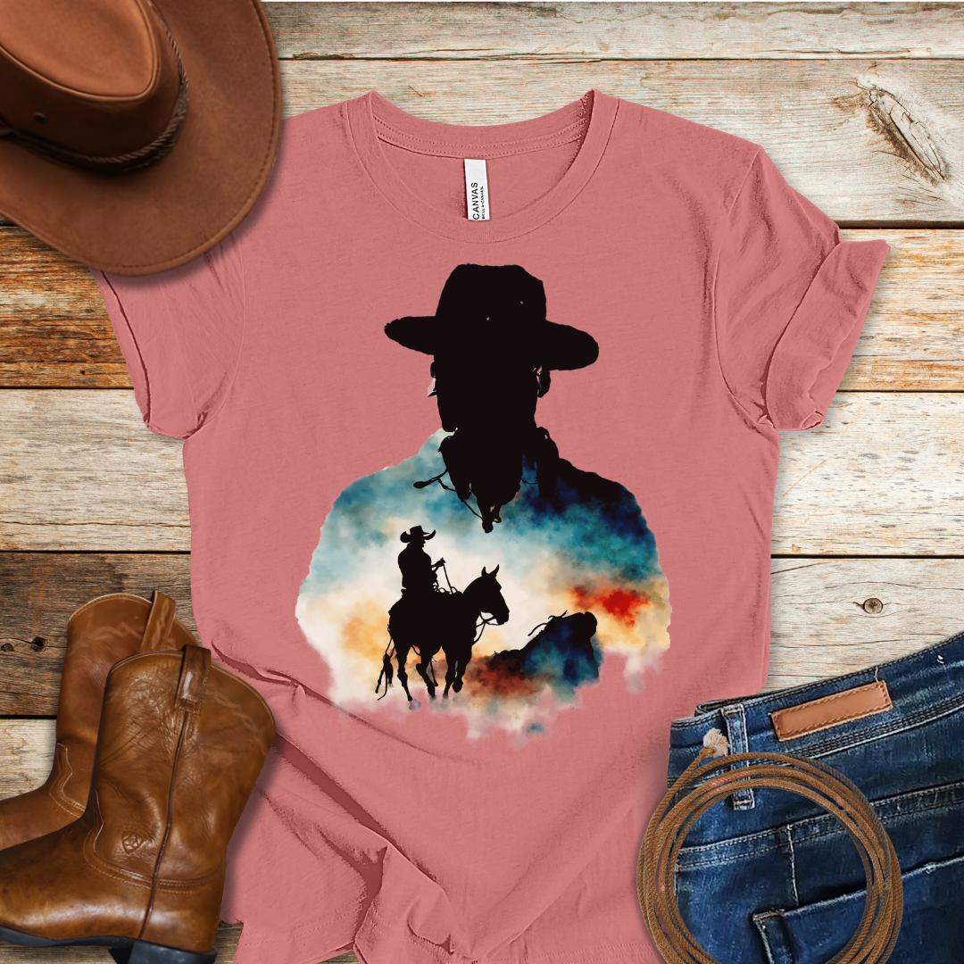 Rolling Cowboy T-Shirt